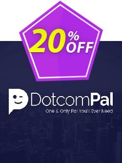 20% OFF DotcomPal Sprout Bandwidth 100Gb/m Plan Coupon code