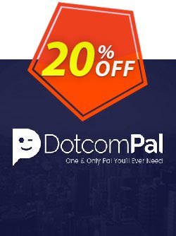 20% OFF DotcomPal Sprout Bandwidth 500Gb/m Plan Coupon code
