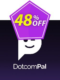 48% OFF DotcomPal Pro Plan Monthly Coupon code