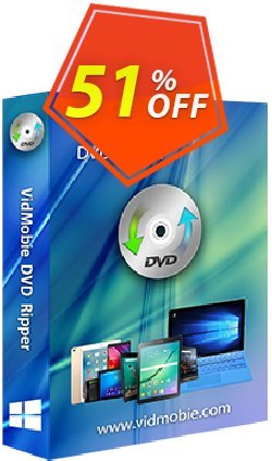 Coupon code VidMobie DVD Ripper (1 Year Subscription)