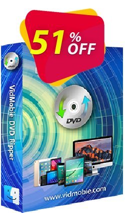 Coupon code VidMobie DVD Ripper for Mac (Lifetime License)