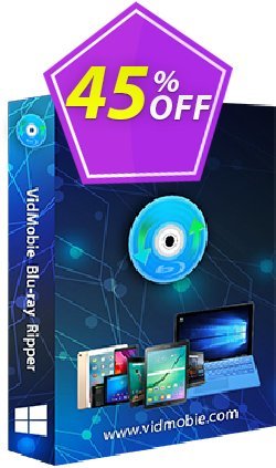 45% OFF VidMobie Blu-ray Ripper - 1 Year Subscription  Coupon code