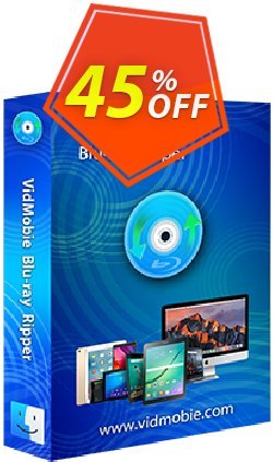 45% OFF VidMobie Blu-ray Ripper for Mac - 1 Year Subscription  Coupon code