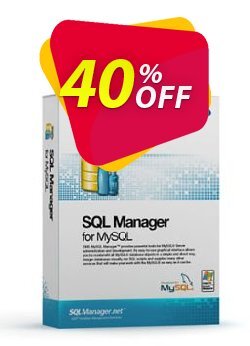 Coupon code EMS SQL Manager for MySQL (Business) + 1 Year Maintenance