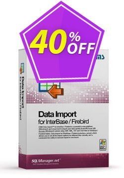 40% OFF EMS Data Import for InterBase/Firebird - Business + 3 Year Maintenance Coupon code