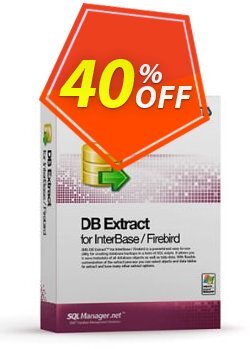 40% OFF EMS DB Extract for InterBase/Firebird - Business + 1 Year Maintenance Coupon code