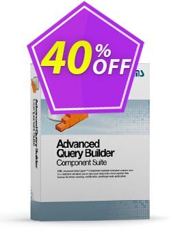 40% OFF EMS Advanced Query Builder Component Suite - with sources + 1 Year Maintenance Coupon code