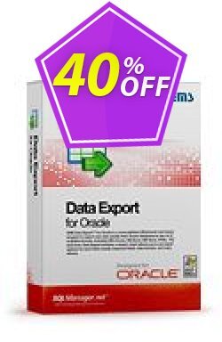 40% OFF EMS Data Export for Oracle - Business + 1 Year Maintenance Coupon code