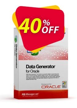 40% OFF EMS Data Generator for Oracle - Business + 1 Year Maintenance Coupon code