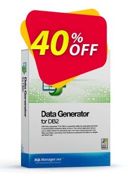 30% OFF EMS Data Generator for DB2 - Business + 1 Year Maintenance Coupon code