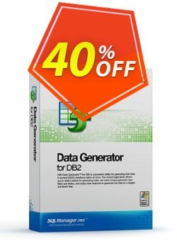 Coupon code EMS Data Generator for DB2 (Business) + 1 Year Maintenance