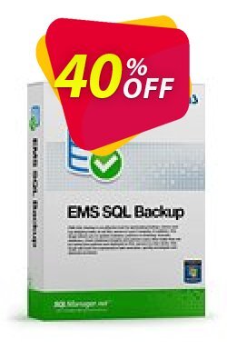 40% OFF EMS SQL Backup for SQL Server - Business + 1 Year Maintenance Coupon code