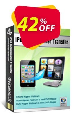 42% OFF 4Videosoft iPod to Computer Transfer Coupon code