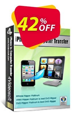 42% OFF 4Videosoft iPhone to Computer Transfer Coupon code