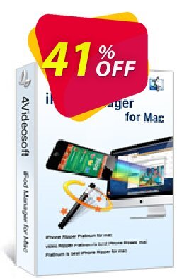 41% OFF 4Videosoft iPod Manager for Mac Coupon code