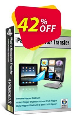 4Videosoft iPad to Computer Transfer hottest sales code 2024