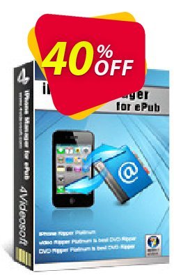 40% OFF 4Videosoft iPhone Manager for ePub Coupon code