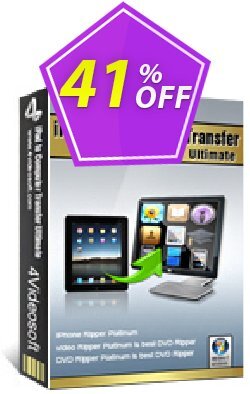 41% OFF 4Videosoft iPad to Computer Transfer Ultimate Coupon code