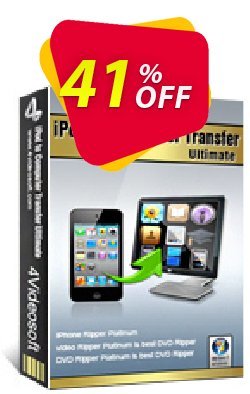 41% OFF 4Videosoft iPod to Computer Transfer Ultimate Coupon code