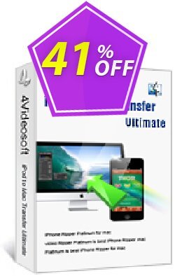 41% OFF 4Videosoft iPod to Mac Transfer Ultimate Coupon code