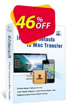 46% OFF 4Videosoft iPhone Contacts to Mac Transfer Coupon code