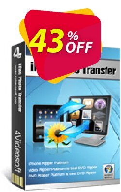 4Videosoft iPad Photo Transfer hottest discounts code 2024