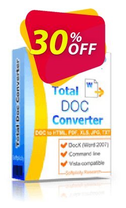 30% OFF Coolutils Total Doc Converter - Commercial License  Coupon code