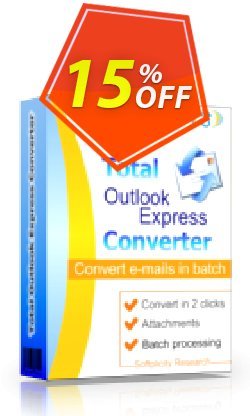 15% OFF Coolutils Total Outlook Express Converter - Server License  Coupon code