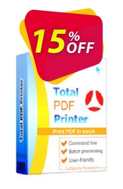 15% OFF Coolutils Total PDF Printer Pro Coupon code