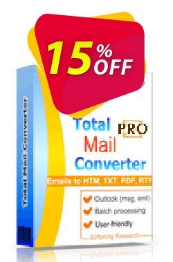 Coolutils Total Mail Converter Pro Coupon discount 30% OFF JoyceSoft - 