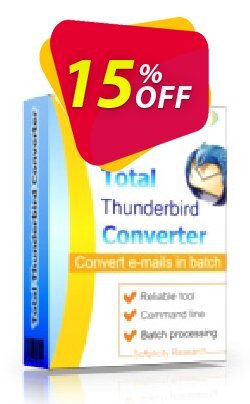 Coolutils Total Thunderbird Converter Coupon discount 30% OFF JoyceSoft - 