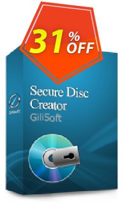 Gilisoft Secure Disc Creator  - 1 PC / Liftetime free update staggering discounts code 2024