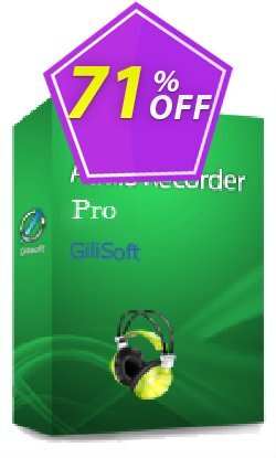 71% OFF Audio Recorder Pro - Lifetime/3 PC Coupon code