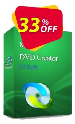 33% OFF GiliSoft Movie DVD Creator Coupon code