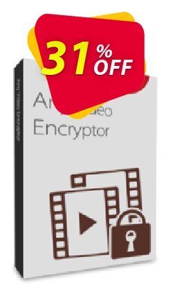 31% OFF Any Video Encryptor 1 PC/1 Year Coupon code