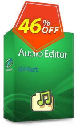 46% OFF GiliSoft Audio Editor Lifetime Coupon code