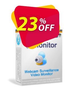 23% OFF Webcam Surveillance Monitor Pro Coupon code