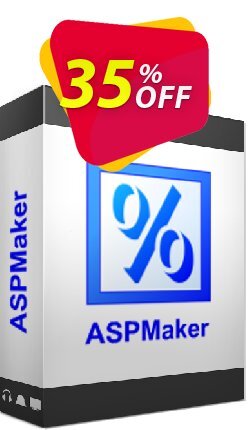 35% OFF ASPMaker UPGRADE Coupon code