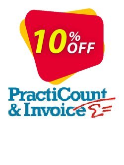 10% OFF PractiCount and Invoice - Business Edition - CDROM Delivery Only Coupon code