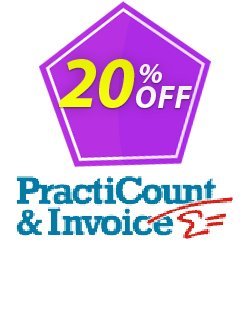 Coupon code PractiCount and Invoice (Enterprise Edition) - 20% OFF