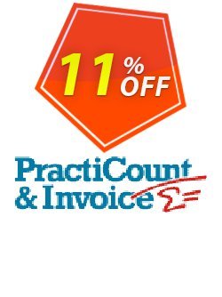 11% OFF PractiCount and Invoice - Upgrade from 3.xx to 4.0 Business Edition Coupon code