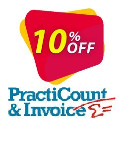 10% OFF PractiCount and Invoice Enterprise Server License Coupon code