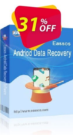 31% OFF Eassos Android Data Recovery Coupon code