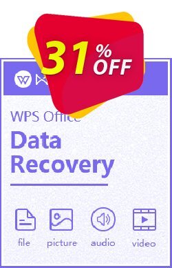 31% OFF Kingsoft WPS Data Recovery Master Coupon code