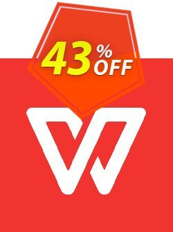 43% OFF WPS Office Premium Coupon code