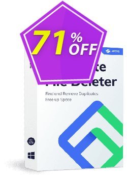 71% OFF 4DDiG Duplicate File Deleter - 1 Month License  Coupon code
