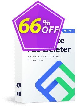 66% OFF 4DDiG Duplicate File Deleter - 1 Year License  Coupon code