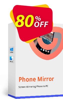 80% OFF Tenorshare Phone Mirror for MAC - 1 year  Coupon code