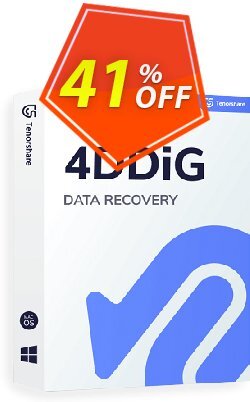 Tenorshare 4DDiG Mac Data Recovery - 1 Month License  Coupon discount 40% OFF Tenorshare 4DDiG Mac Data Recovery (1 Month License), verified - Stunning promo code of Tenorshare 4DDiG Mac Data Recovery (1 Month License), tested & approved