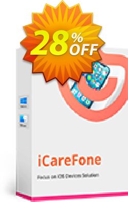 Tenorshare iCareFone - Family Pack Coupon, discount Promotion code. Promotion: Offer discount